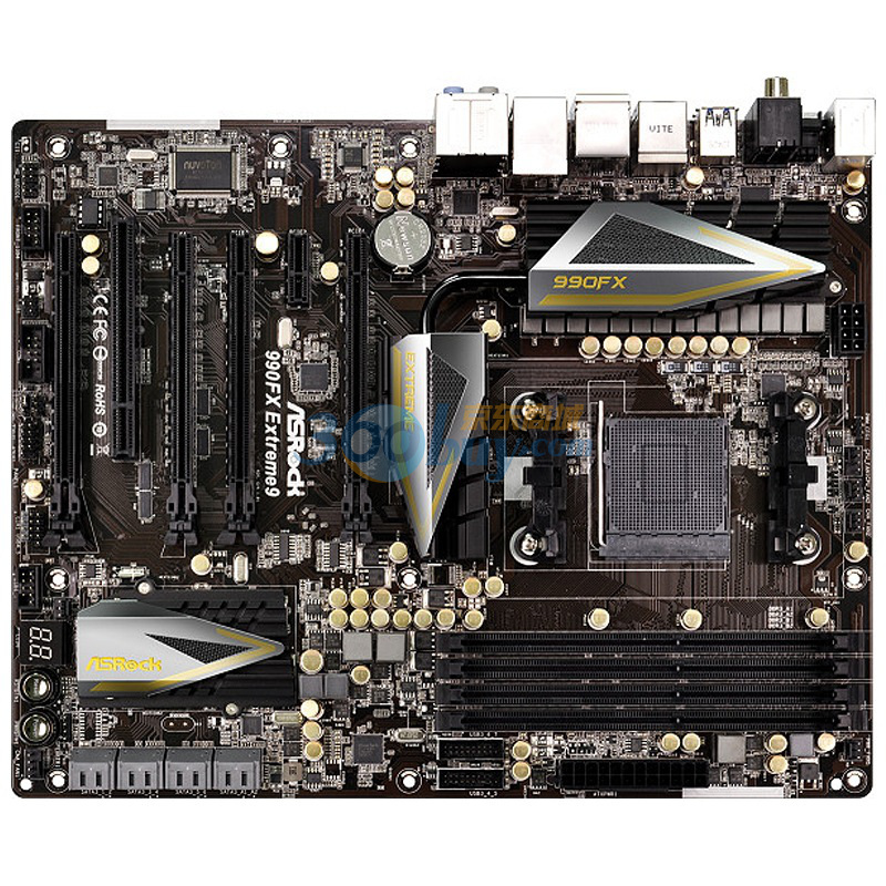 主板 华擎主板 华擎(asrock) 990fx extreme9 ( amd 990fx / socket