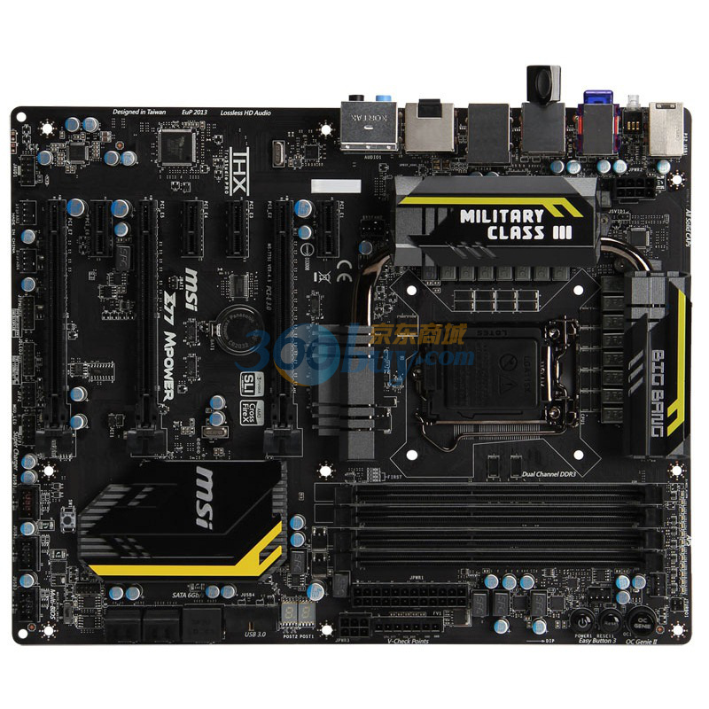 微星(msi)z77 mpower主板(intel z77/lga 1155)