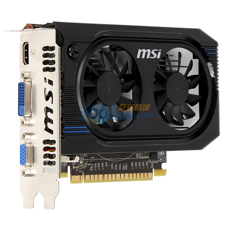 微星(msi)n640gt 暴雪v5 2g d3 941/1782mhz 2g/128bit ddr3 pci-e